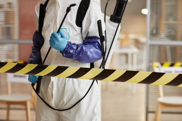 Professional Blood Cleanup technician working in West Palm Beach, FL